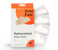 AcneEase Parches Hidrocoloides para la Nariz (Paquete de 12)