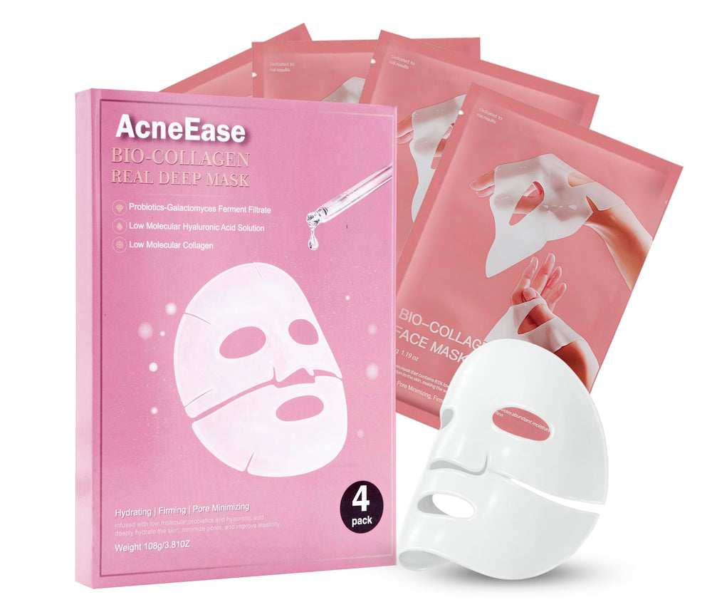AcneEase Mascarilla Facial Bio-Colágeno Real Deep