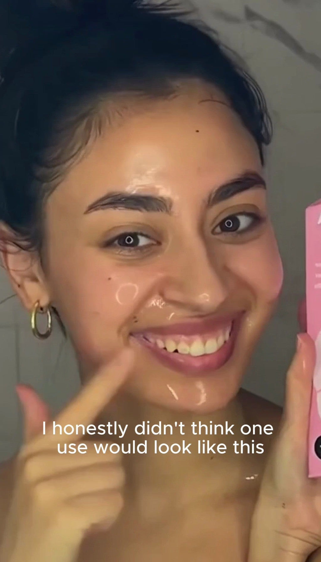 Real customer after one use — video frame